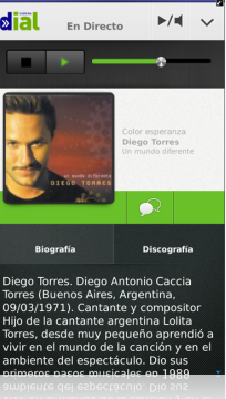 app cadenadial Blackberry