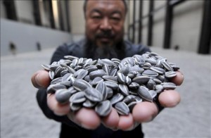 Pipas Ai Weiwei, manos