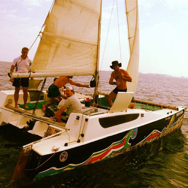 Germán Meoro barquito