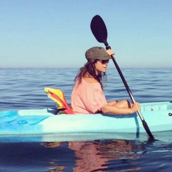 Vanesa Martín piragüa