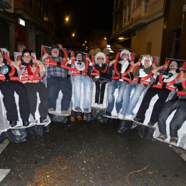 disfraz montaña rusa