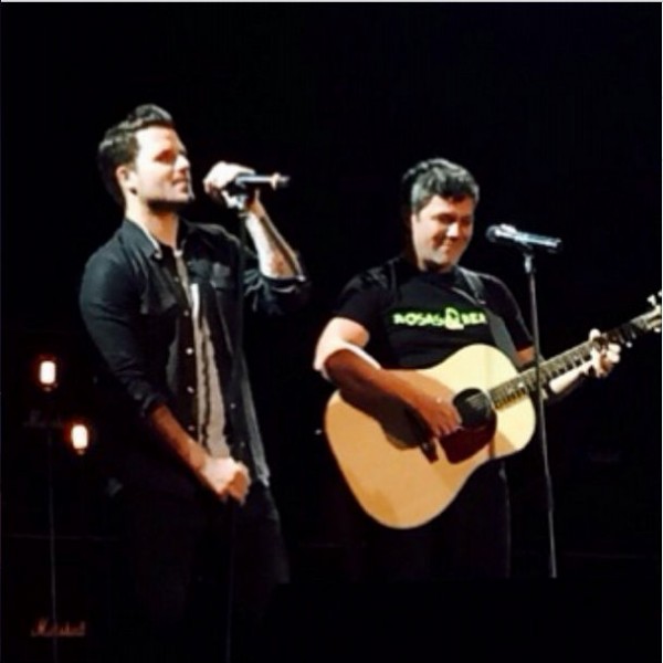 Dani Martín y Alejandro Sanz