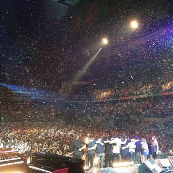 Dani Martín y público