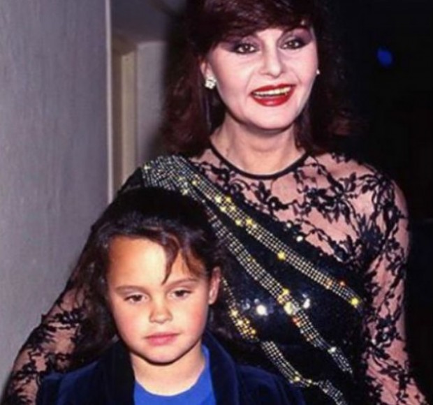 Shaila Dúrcal y su madre