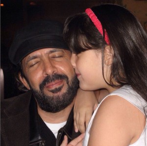 Juan Luis Guerra y su hija