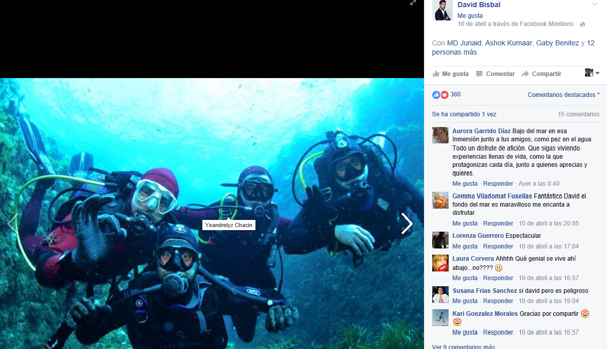 bisbal buceo
