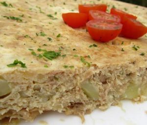 tortilla de patata con atun