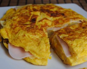 tortilla de patata con jamon