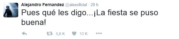 tuit Alejandro Fernandez