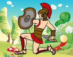 soldado-agachado-culturas-roma-pintado-por-lucia2-9774915