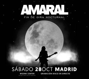 Amaral. Nocturnal Tour 2017. Madrid