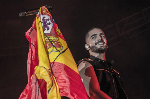 Maluma bandera españa