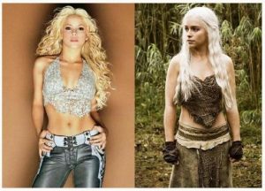 Shakira Juego de Tronos