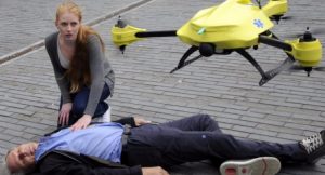 dron ambulancia