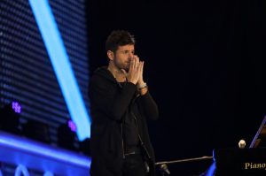 Pablo López, emocionado