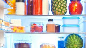 nevera comida