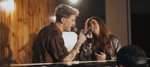 Dani Fernández y Marta Soto