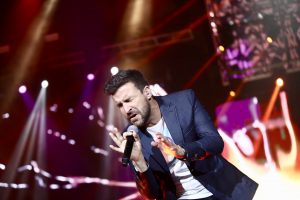 Diego Cantero (Funambulista) lo dio todo con 'Éramos reyes'.