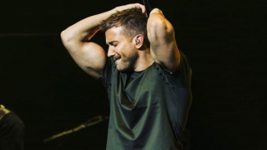 Pablo Alborán en uno de sus conciertos del Tour Prometo