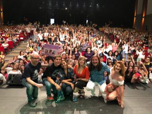 El equipo con Chenoa