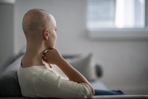 Woman With Shaved Head