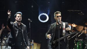 Alejandro Sanz y Dani Martín