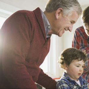 familia padre abuelo nieto