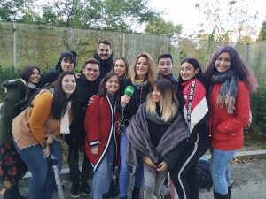 Saray Esteso y varios participantes de Operación Triunfo