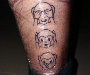 tatuaje monos whatsapp