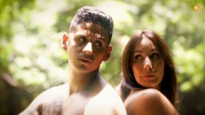 Fani y Christofer en La Isla de las tentaciones