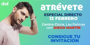 Diego Martín, artista confirmado para el directo de Las Palmas