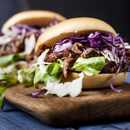 fruta jackfruit hamburguesa