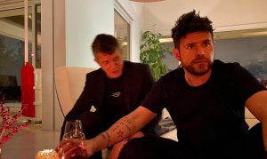 Alejandro Sanz y Pablo López