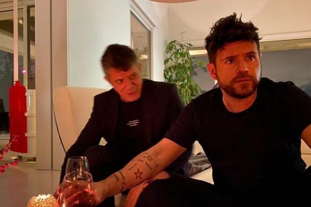 Alejandro Sanz y Pablo López