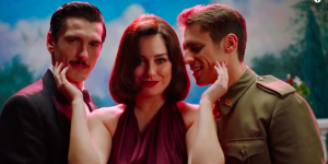 Las chicas del cable. Blanca Suárez, Yon González y Martiño Rivas