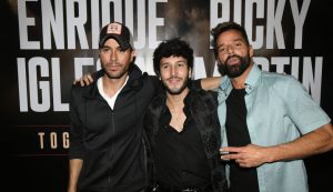 Enrique Iglesias, Ricky Martin y Sebastián Yatra