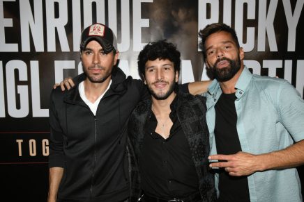 Enrique Iglesias, Ricky Martin y Sebastián Yatra