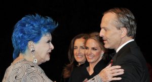 Miguel Bosé junto a su madre, Lucía Bosé