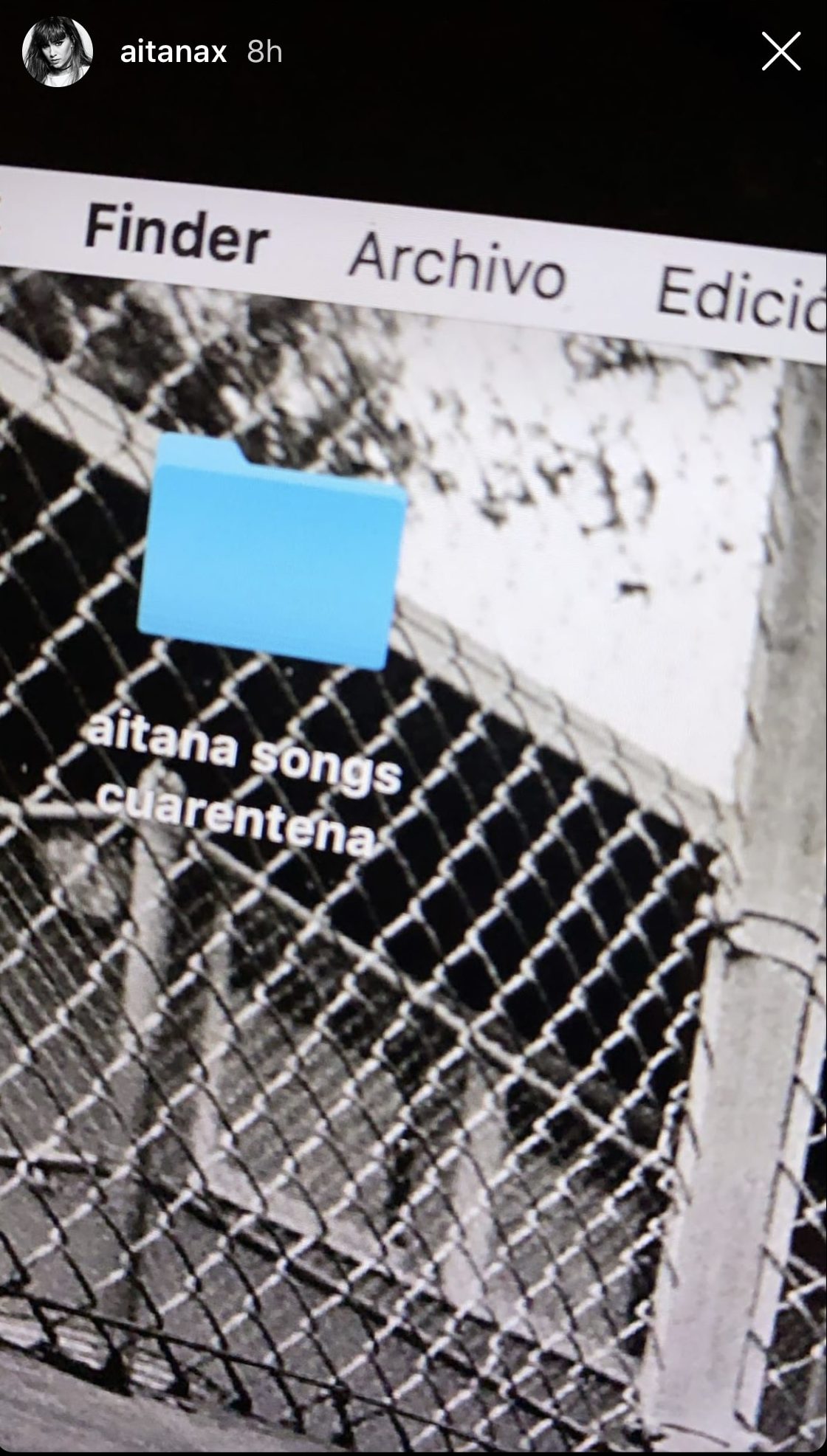 aitana álbum secreto cuarentena