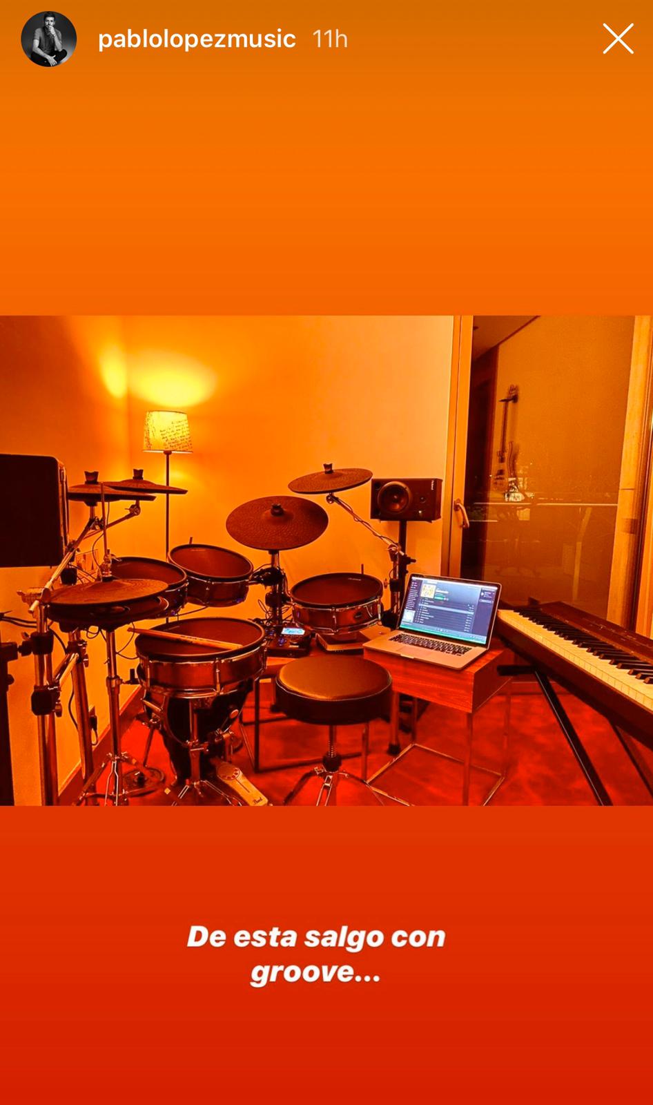 pablo lópez estudio instagram historia