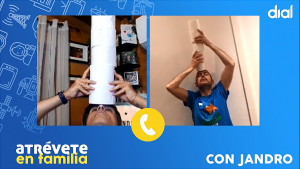 Jandro y Luis Larrodera tratan de entrar en Libro Guinness a base de papel higiénico