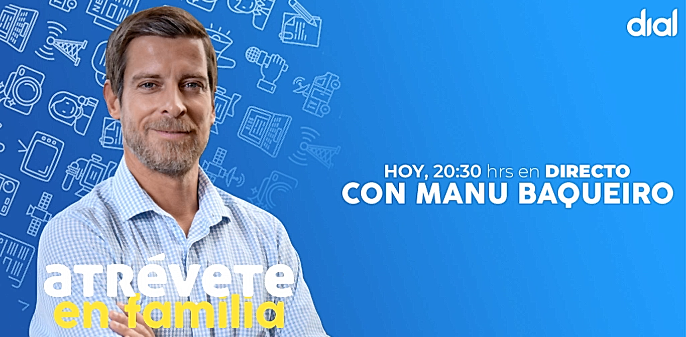 Manu Baqueiro será el nuevo invitado en los directos de Atrévete en familia