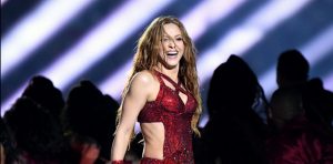 Shakira en el intermedio de la Super Bowl