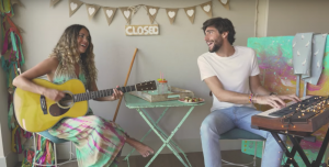 Sofía Ellar y Álvaro Soler