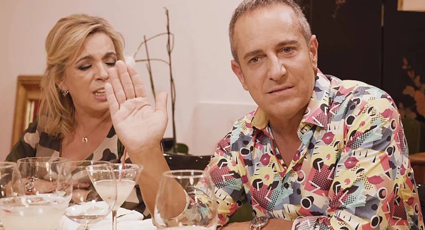 Rifirrafe entre Víctor Sandoval y Carmen Borrego por la comida enlatada