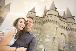 El castillo medieval construído por una atrevida, si fuera millonaria