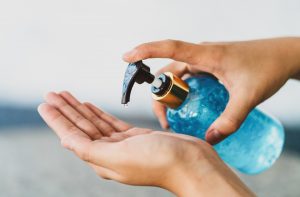 gel hidroalcohólico playa sol quemaduras