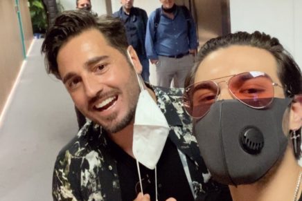 David Bustamante y Abraham Mateo