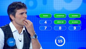 La desternillante reacción de Luis Larrodera ante el "Mami Blue" de un concursante de Pasapalabra