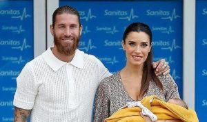 sergio ramos pilar rubio bebé hijo máximo adriano